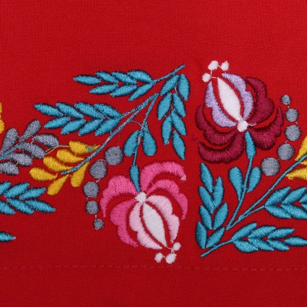 Юбка для девочек на резинке Україна р.98-104 красный С010Д 