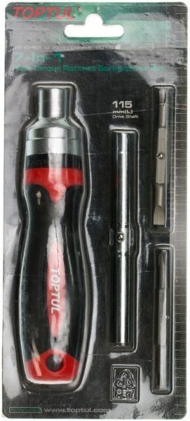 Отвертка со сменными насадками Toptul  GAAR0402