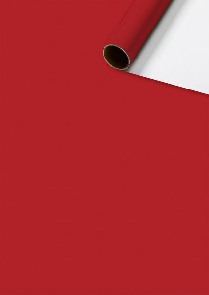 Бумага для упаковки STEWO Uni Plain dark red 70x200 см 