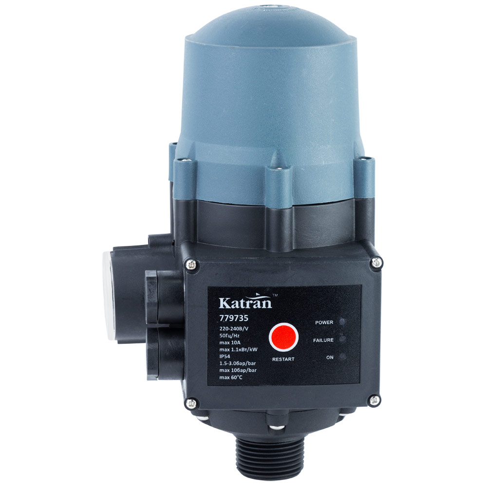 Контроллер давления Wetron электронный 1.1 кВт Ø1