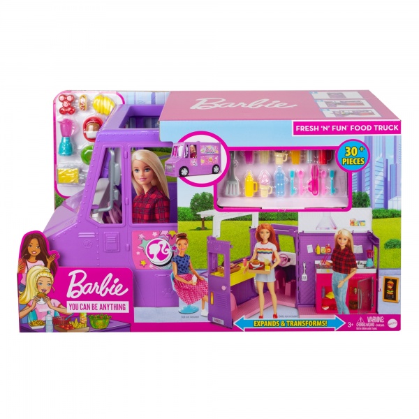 Ігровий набір Barbie Фургончик з їжею GMW07