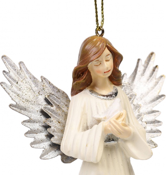 Сувенір новорічний Янгол 13 см в асортименті 