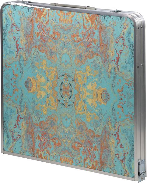 Стіл розкладний 120х60 см PN00104 бірюза