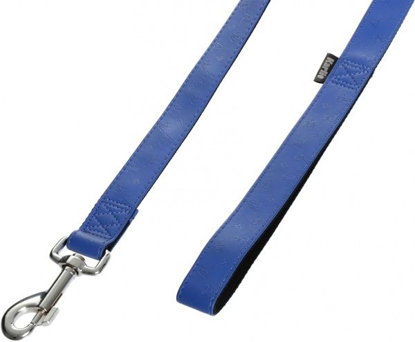 Поводок Karlie Art Leather синий 2,5х100 см 04-66567