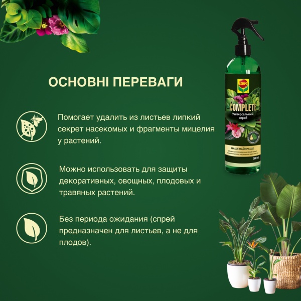 Спрей-полироль Compo Сomplete 500 мл (6357)