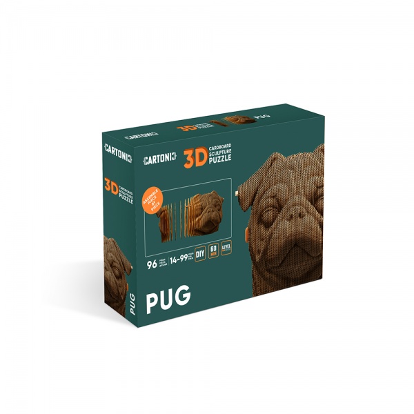 3D-конструктор Cartonic Pug CARTPUG