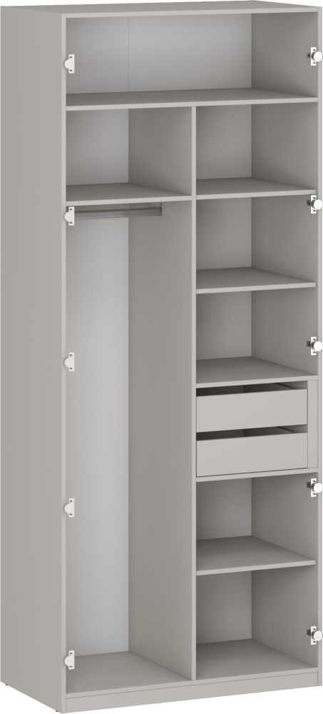 Шкаф Грейд корпус тип №5 2380х1000х540 мм кашемир /