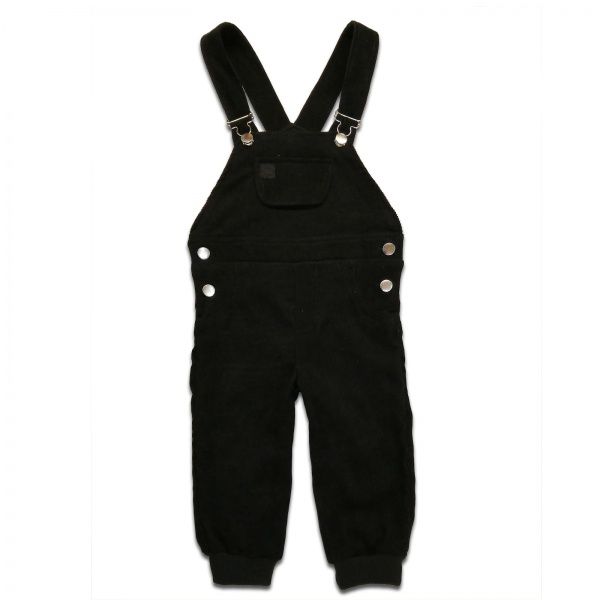 Комбинезон детский Danaya на подтяжках р.86 черный ВЛ20-114 