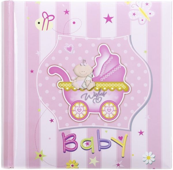 Фотоальбом EVG 10x15x200 BKM46200 Baby car pink