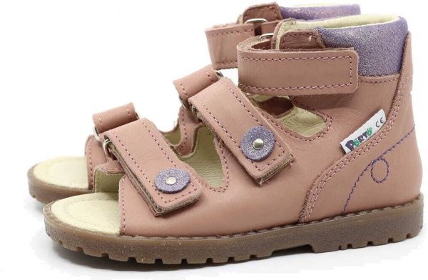 Сандалии ортопедические MRUGALA р.36 розовый 1399-40 