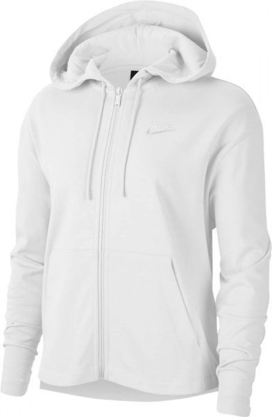 Джемпер Nike W NSW HOODIE FZ JRSY CJ3752-100 р. M білий