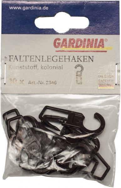 Гачки Gardinia набірний горіх 