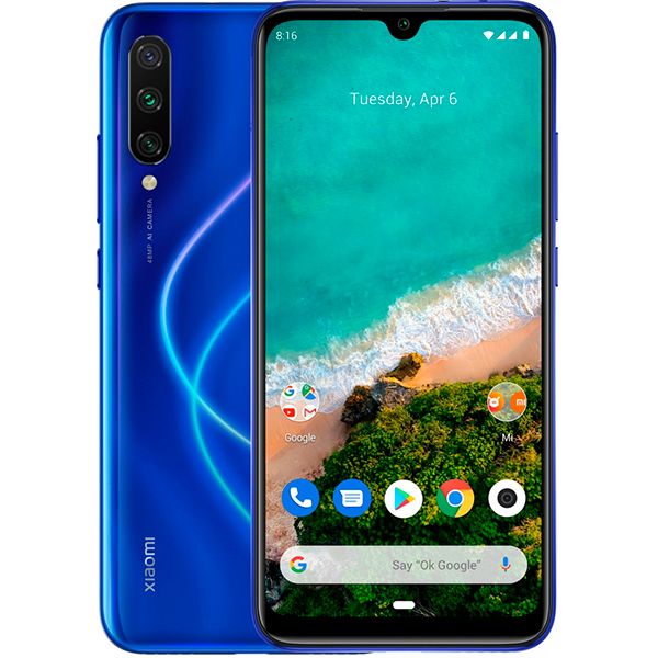 Смартфон Xiaomi Mi A3 4/128GB (Blue)