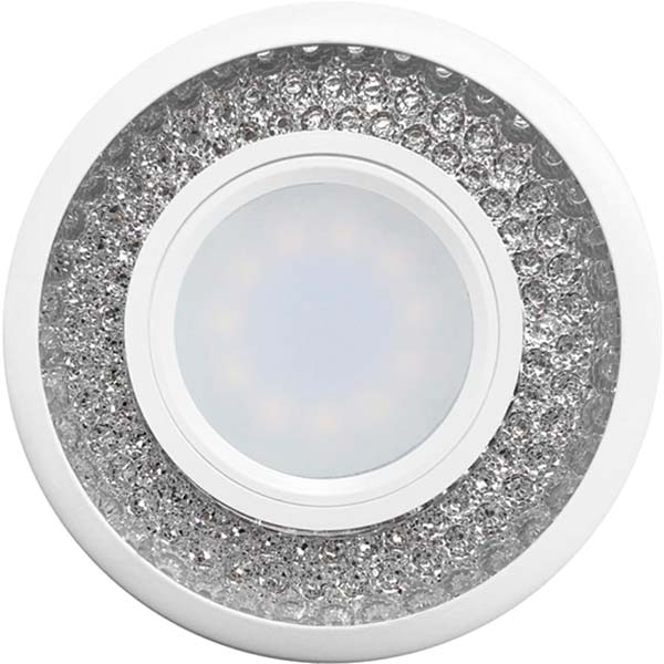 Светильник точечный LightMaster CL 7094 MR16 с led-подсветкой 3 Вт G5.3 4000 К прозрачный/белый 