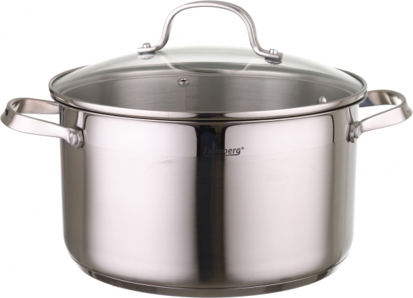 Каструля зі скляною кришкою Classic 6 л Flamberg