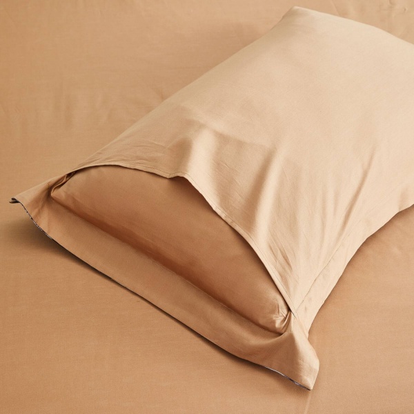 Комплект постільної білизни Cameri сімейний помаранчевий La Nuit 