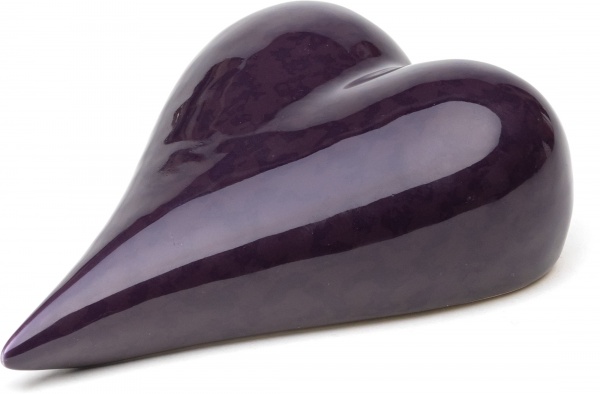Набор предметов Eterna Сердце пурпурное ZD8594M72-12 9,5 см 