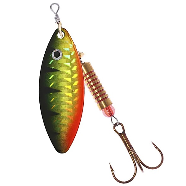 Блесна-вертушка Mikado 11 г Stream № 3 silver/62 HOLO silver