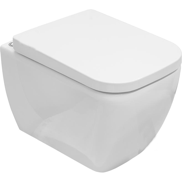 Унитаз консольный R.A.K. Metropolitan Rimless с сиденьем soft-close