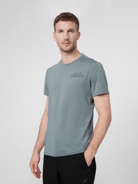 Футболка 4F 4FSS23TFTSM209-24S р.S серый