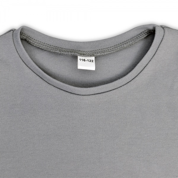 Пижама детская WP Merchandise р.104–110 серый с рисунком FWPPJP2CAT23GY110 