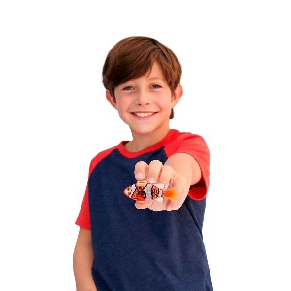 Іграшка інтерактивна ROBO ALIVE S3 Роборибка (помаранчева) 7191-5