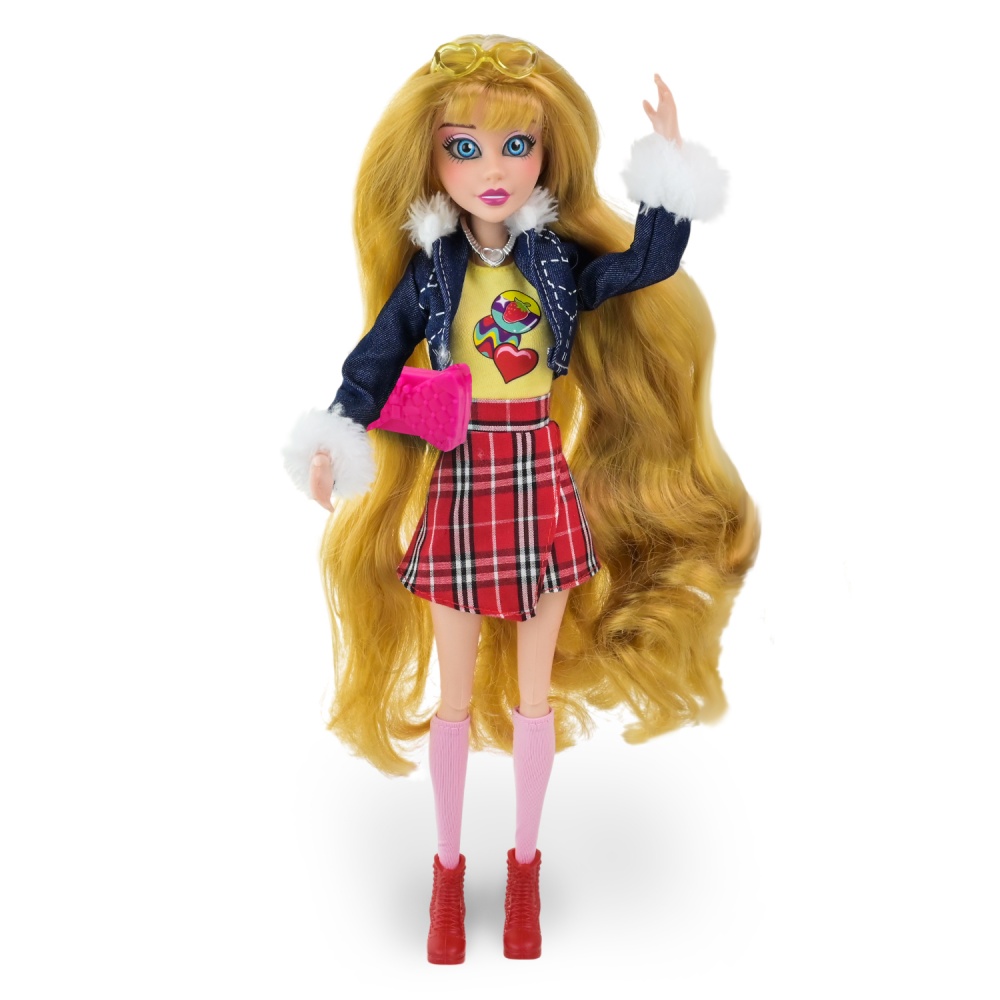 Кукла шарнирная Kids Hits в одежде стиля кэжуал с аксессуарами KH24/006