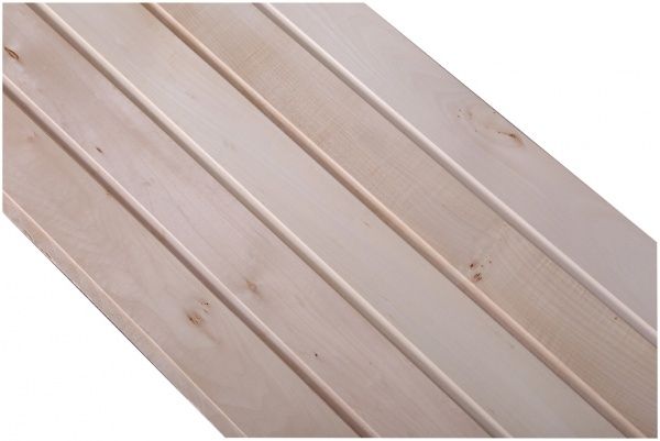 Вагонка дерев'яна 1ґ липова цільна 15x85x1800 мм (уп. 5 шт.)