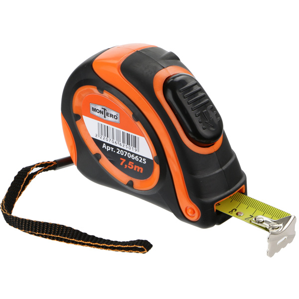 Рулетка Montero 7HG38X 7,5м x25мм