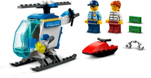 Конструктор LEGO City Полицейский вертолёт 60275