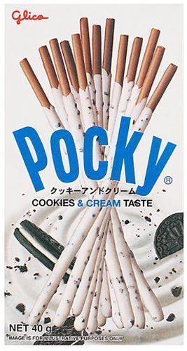 Соломка Glico Шоколадно-бисквитная со вкусом крема и печенья 40 г (Pocky) 