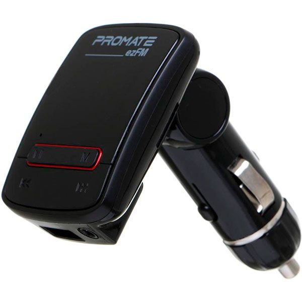 FM-трансмиттер Promate ezFM AUX/SD/USB Black