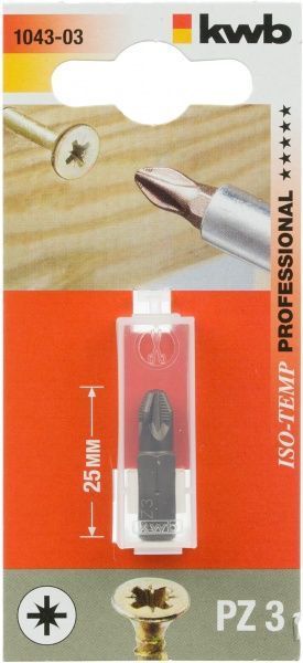 Бита KWB PZ3x25 мм 1 шт. 104303