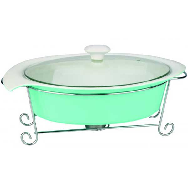 Каструля з порцеляни Krauff бірюзова 1.4 л