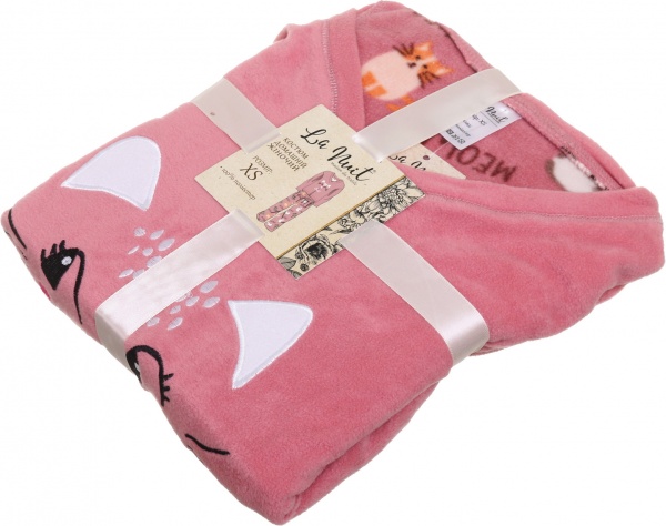 Костюм домашний женский La Nuit Home Meow Cat р. XS розовый 