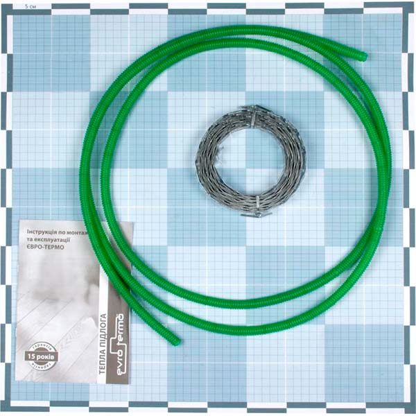 Нагрівальний кабель Evro-Termo 2.4-3 м.кв