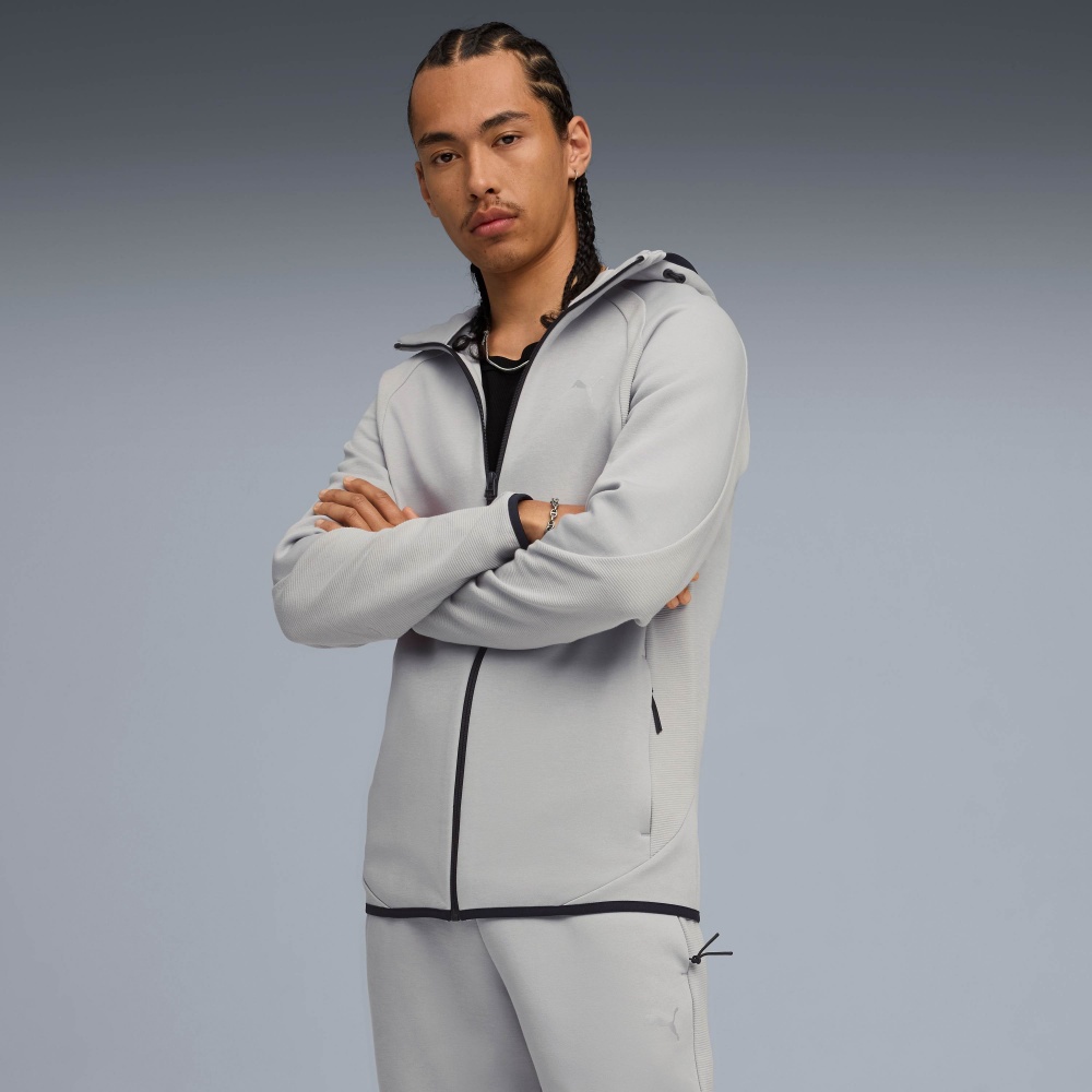 Джемпер Puma EVOSTRIPE FZ Hoodie DK 68823163 р.M сірий