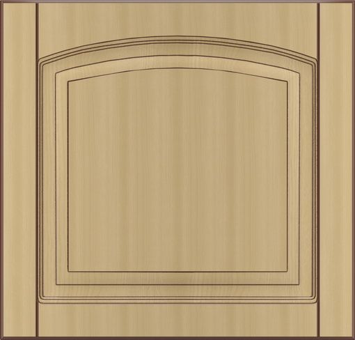 Фасад для кухні Грейд-Плюс Клен світлий патина №420 570x596 Вінтаж правий