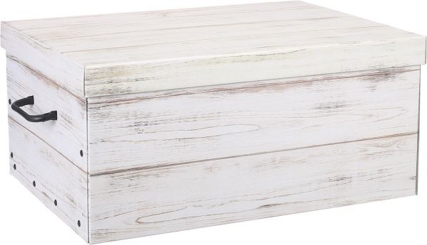 Ящик картонный Miss Space White Wood 510x370x240 мм