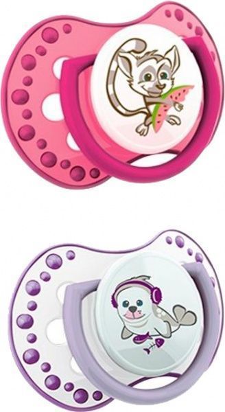 Пустушка динамічна Lovi Hot & Cold 3–6 міс. 2 шт. 22/817 girl