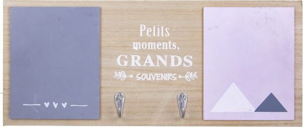 Декор настенный Petits 40x17 см разноцветный 