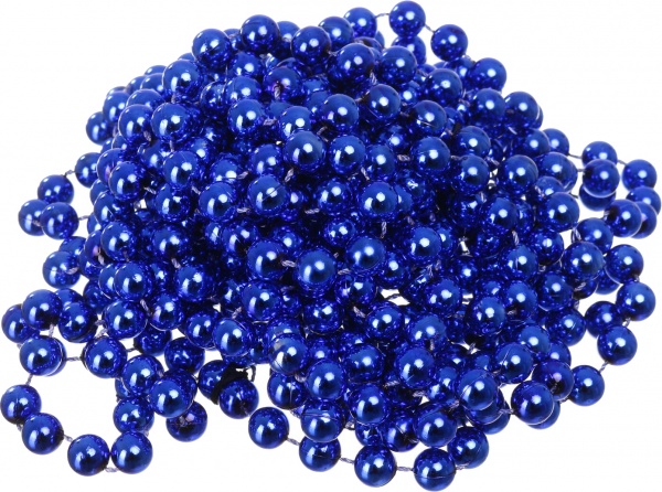 Бусы для елки 6 цветов 12 мм 8 м в ассортименте