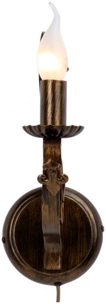 Бра Vitaluce 1x60 Вт E14 антична бронза V1350/1A 