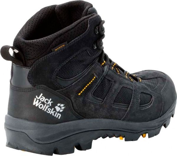 Черевики Jack Wolfskin VOJO 3 TEXAPORE MID M 4042461-6055 р. UK 9,5 чорно-жовтий