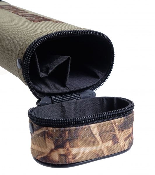 Тубус для вудилищ KENT&AVER жорсткий (8,5х5 см) зелений 130 см