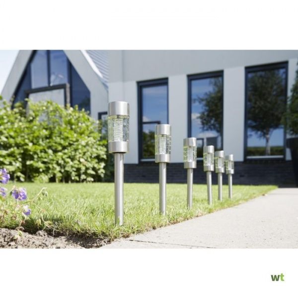 Светильник на солнечной батарее Luxform Altea IP44 серебристый металлик 30025.000.00 