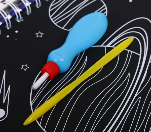 Набор для творчества скретч-арт Alien 577-3 pastel