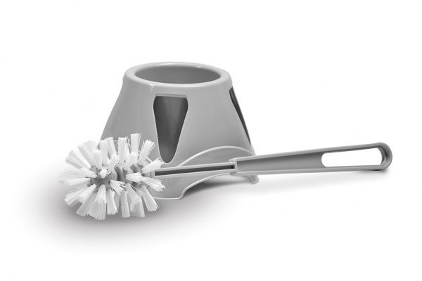 Ершик для унитаза UP! (Underprice) Lite серый 20903