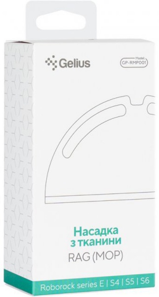 Насадка Gelius GP-RMP001 з тканини для робота-пилососа Roborock E/S4/S5/S6 2 шт.
