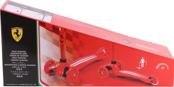 Самокат Ferrari Twist Scooter красный FXK5 